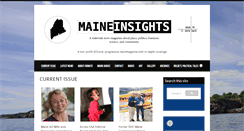 Desktop Screenshot of maineinsights.com